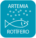 Rotifero y artemia - icono